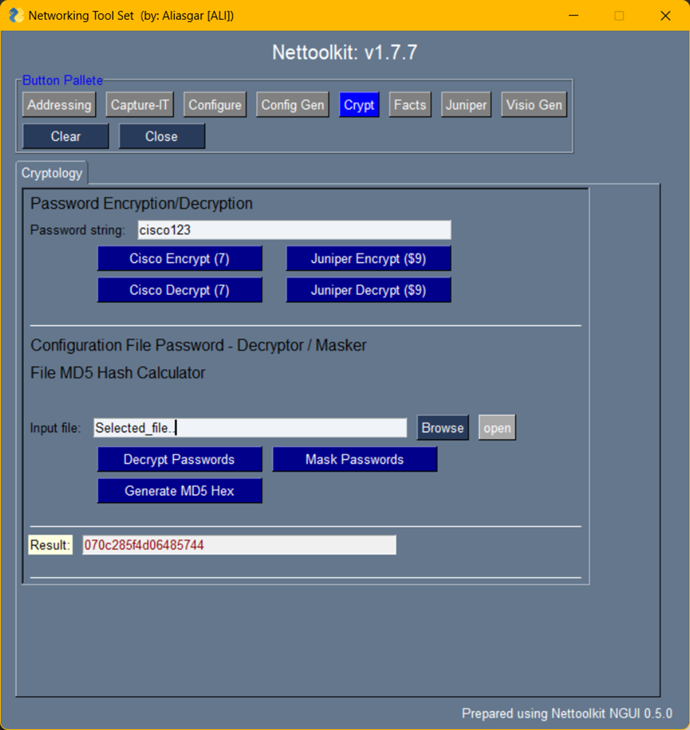 password encryption decryption