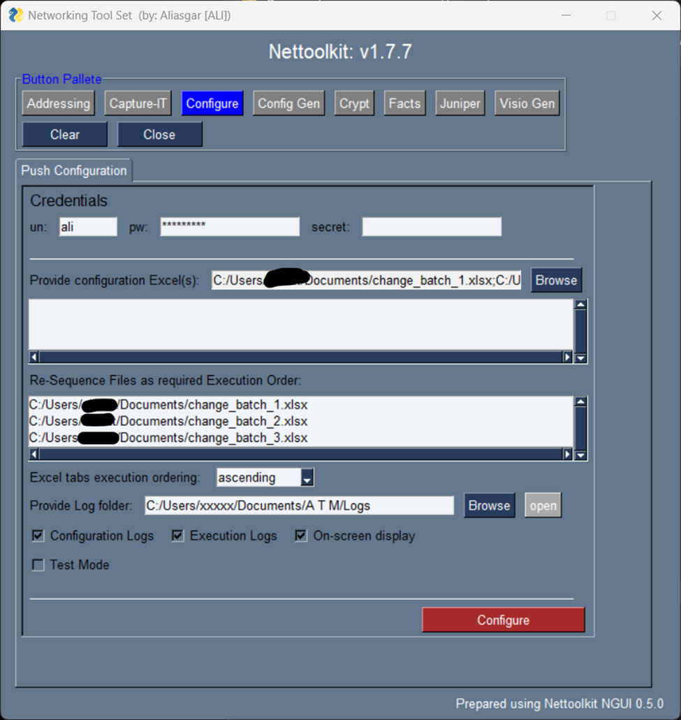 capture commands list